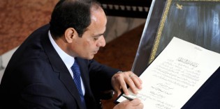 Al Sissi Inaugurated in Office